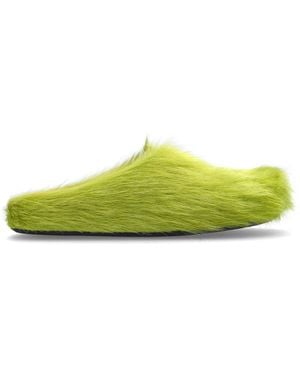 Marni 'Fussbett' Slides - Yellow