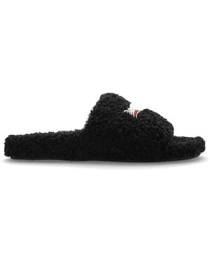 Balenciaga 'Pool' Slides - Black