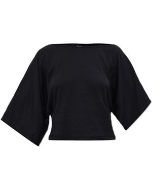 MISBHV Top With Slit Sleeves - Black