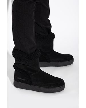 Moon Boot "Mb Ltrack Tina" Snow Boots - Black