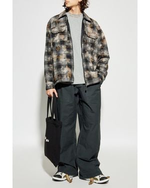 Palm Angels Loose Fit Pants - Black
