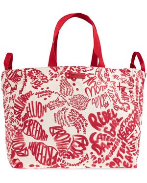 DSquared² Shopper Bag With Print - Red