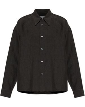 Studio Nicholson 'Nostra' Shirt - Black
