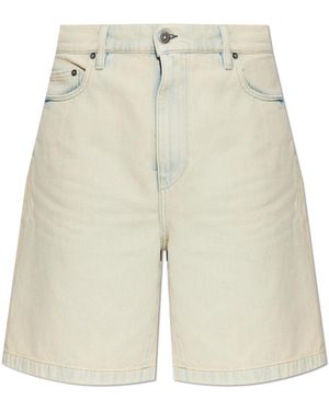 Golden Goose Denim Shorts - White