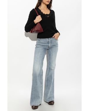 Zimmermann Long Sleeve Top - Blue