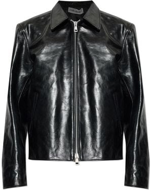 Our Legacy Leather Jacket - Black