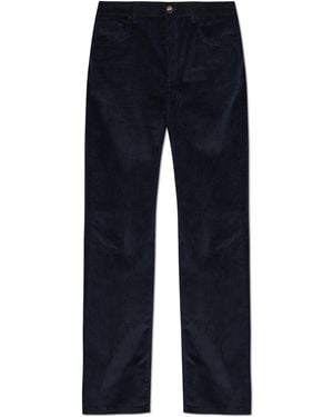 Rohe Corduroy Trousers - Blue