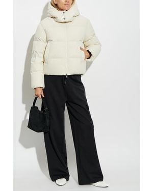 Woolrich Puffer Jacket With Hood - White