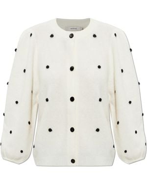 Gestuz Cardigan 'Gzalpha' - White