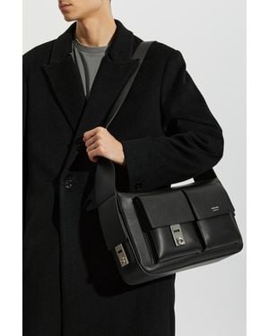 Ferragamo 'Twins' Shoulder Bag - Black