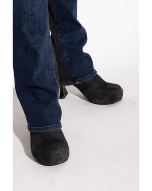 DIESEL Heeled Sandals D-Woodstock - Blue
