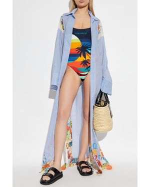 DSquared² Cotton Kimono - Blue