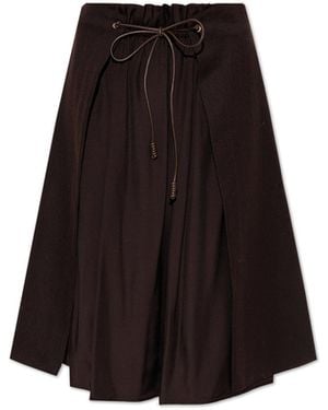 Moncler Wool Skirt - Black