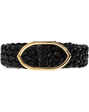 Jacquemus Calisson Leather Belt - Black