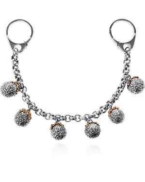 McQueen Decorative Chain With 'Heirloom Chain' Pendants - Metallic