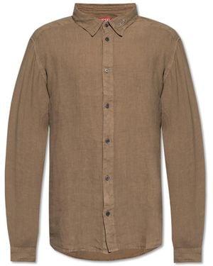 DIESEL Shirt S-Werp - Brown