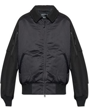 Y-3 Jacket With Logo - Grey