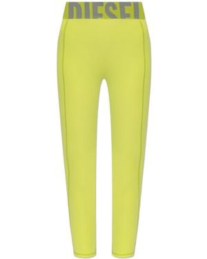 DIESEL Leggings 'Micol-D-Pop' - Yellow