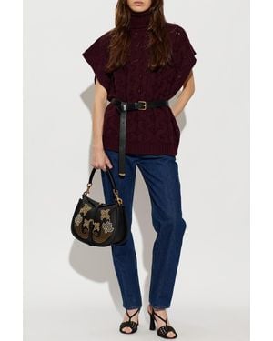 Etro Turtleneck Vest - Blue
