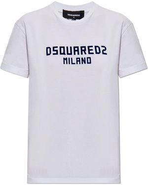 DSquared² T-Shirt With Logo - White