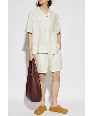 Maison Kitsuné Printed Shorts - White