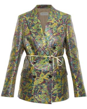 Dries Van Noten Barrysta Blazer - Green