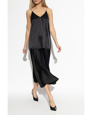 Lisa Yang Silk Camisole Top - Black