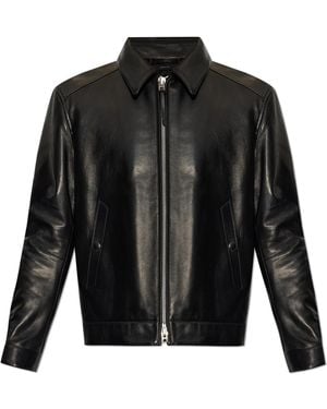 Tom Ford Leather Jacket - Black