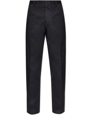 Paul Smith Tapered Crease-Leg Trousers - Blue