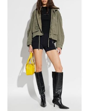 Alexander Wang Jacket With Logo - Black