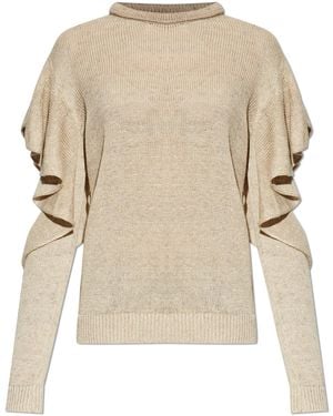 Moschino Linen Jumper - Natural