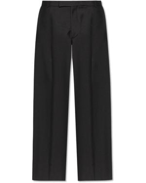 McQueen Crease Trousers - Black