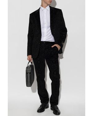 Etro Velvet Pants - Black