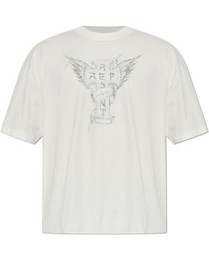 Represent T-Shirt With Print - White