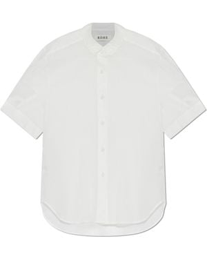 Rohe Transparent Short-Sleeve Shirt - White