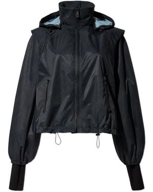 Perfect Moment Light Jacket With Hood - Black