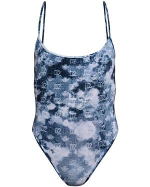DSquared² One-Piece Swimsuit - Blue