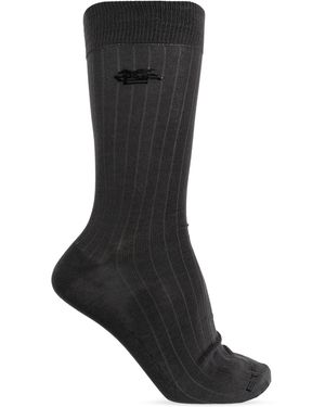 Etro Cotton Socks - Black