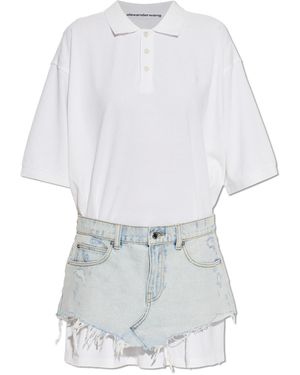 Alexander Wang Dress With A Vintage Effect - White