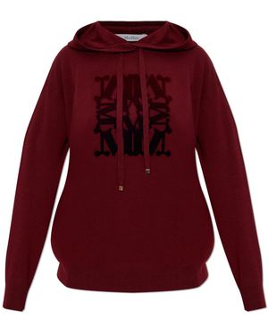 Max Mara Wool Sweatshirt 'Taddeo' - Red