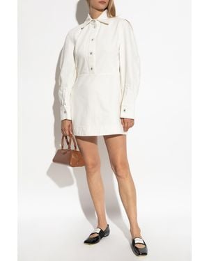 Givenchy Denim Dress, - White