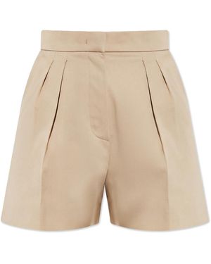 Max Mara 'Tabacco' Shorts - Natural