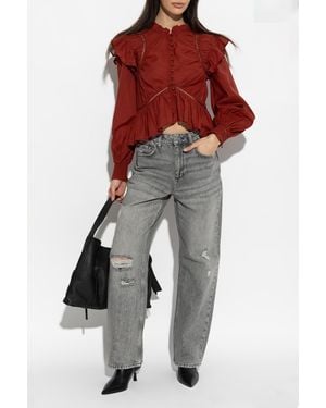 AllSaints Top 'Lima' - Red