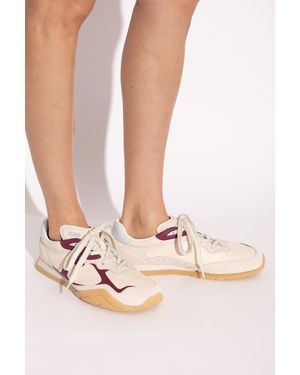 Fendi Sports Shoes With Logo - Pink