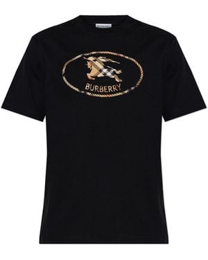 Burberry T-Shirt 'Seth' - Black