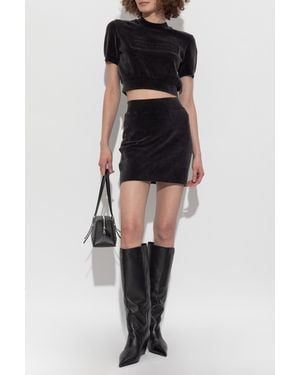Alexander Wang Short Skirt - Black