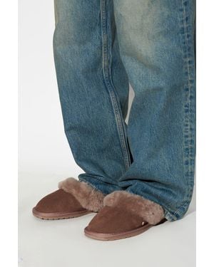 EMU Suede Slides 'Jolie' - Blue