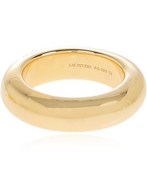 LIE STUDIO "Evie" Ring - Metallic