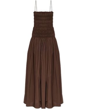 Matteau Strappy Dress - Brown