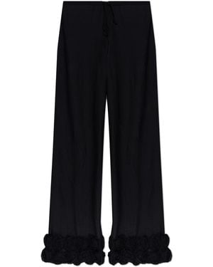 Oséree Beach Trousers - Black